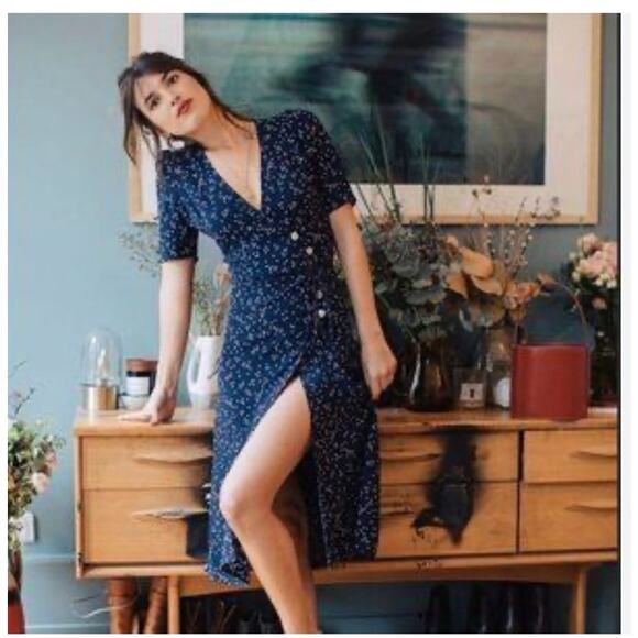 Rouje Paris Dresses & Skirts - Rouje Womens Gabin Midi Dress Size 6 36 James Bond No Time to Die Old Money Fall